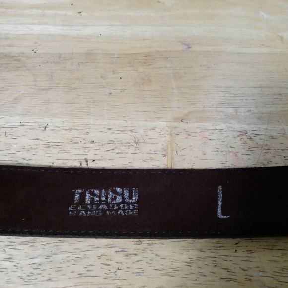 ๐๐ด TRIBU VINTAGE LEATHER BELT.๐๐ข๐A FANTASTIC VINTAGE GIFT!! ๐๐ - Picture 14 of 15